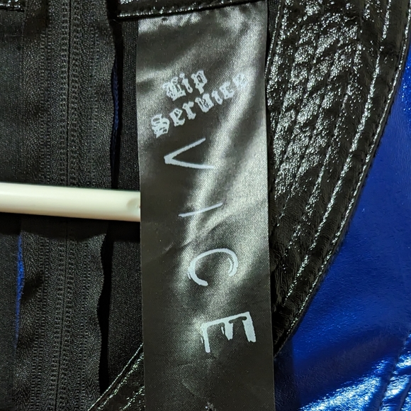 Lip Service Vice Vinyl PVC Kimono Minidress XS - Picture 9 of 13